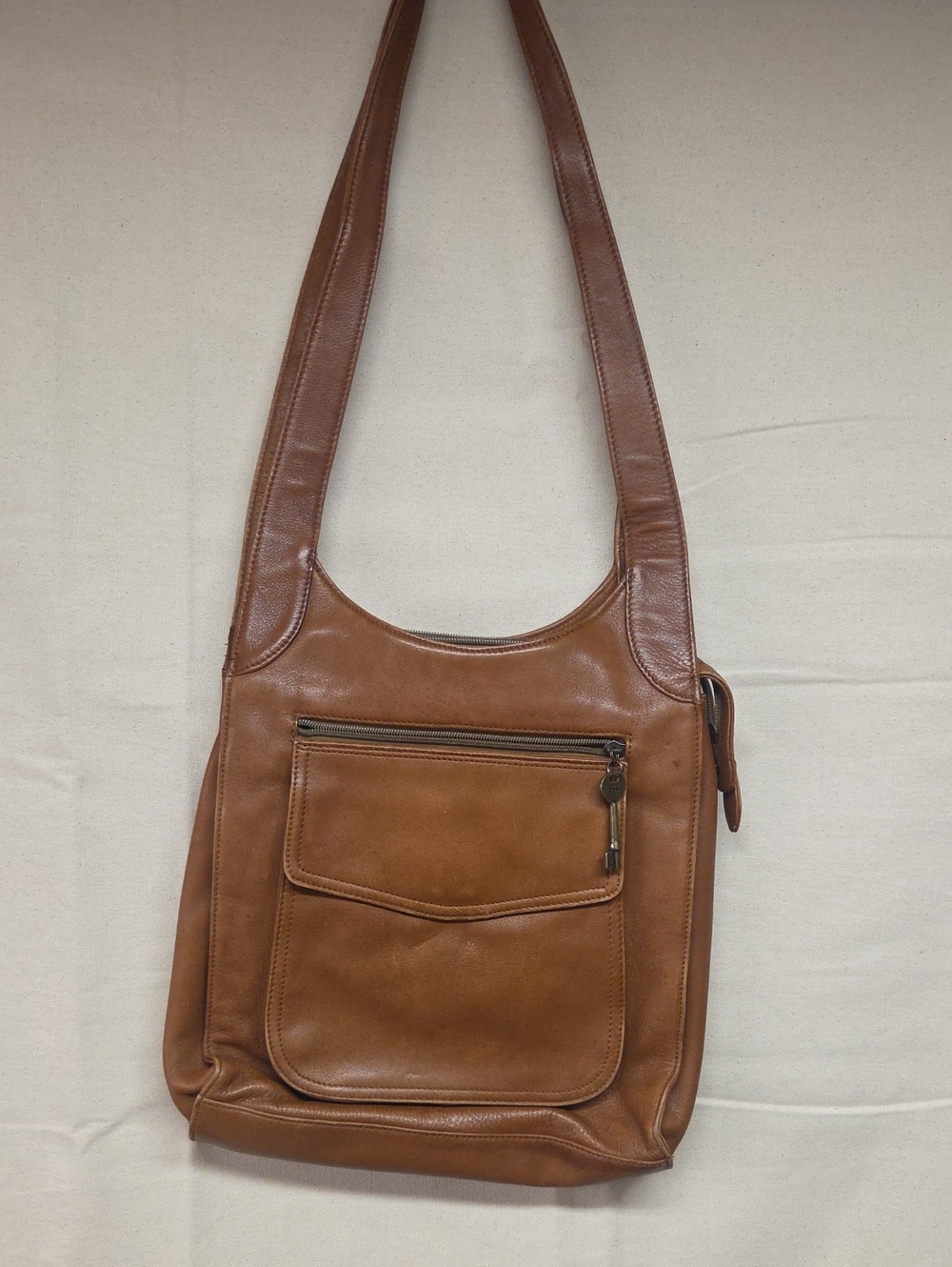 Fossil Leather Shoulder Bag